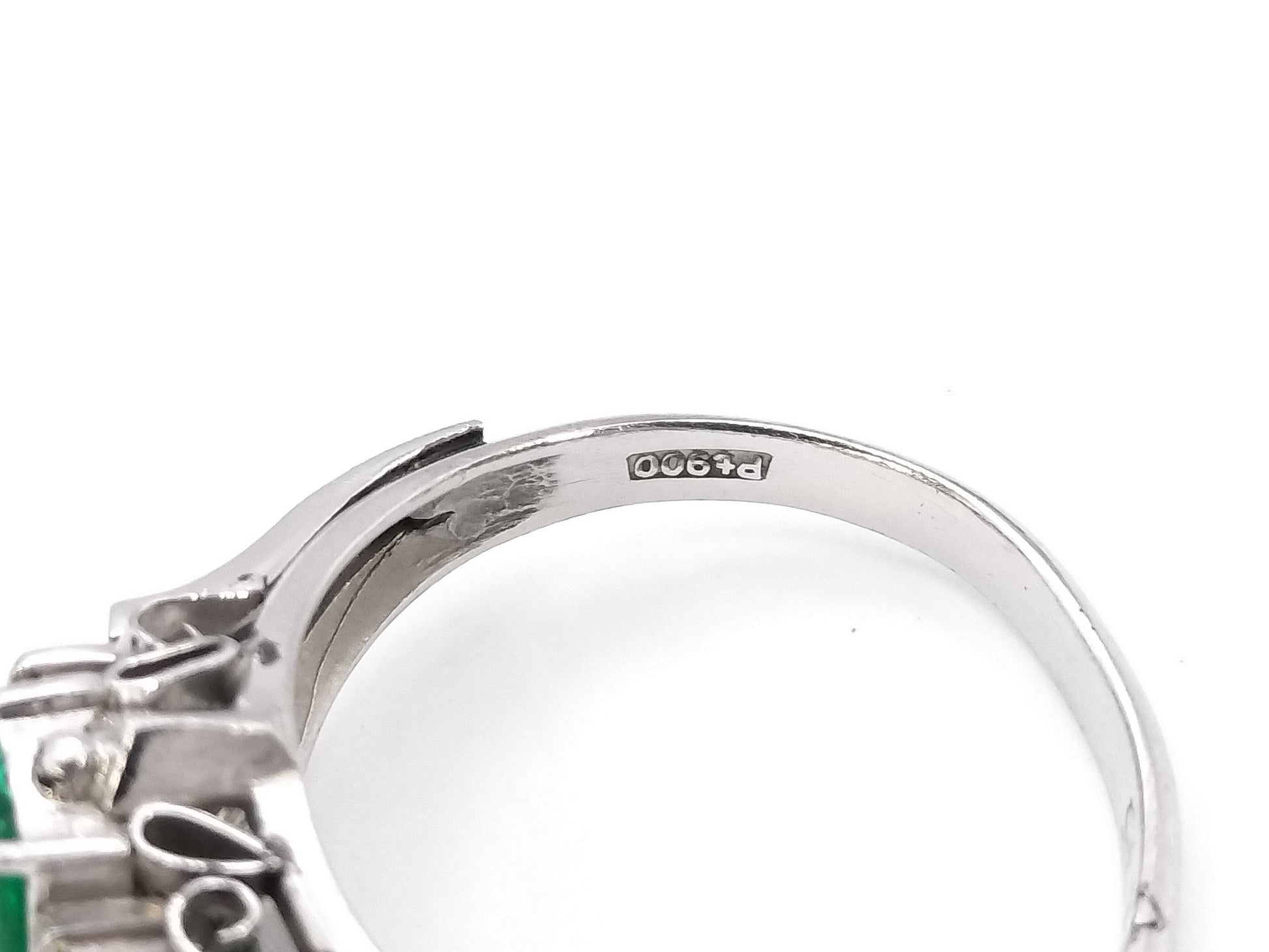 E0.46ct D0.15ct PT900 4.0g Ring