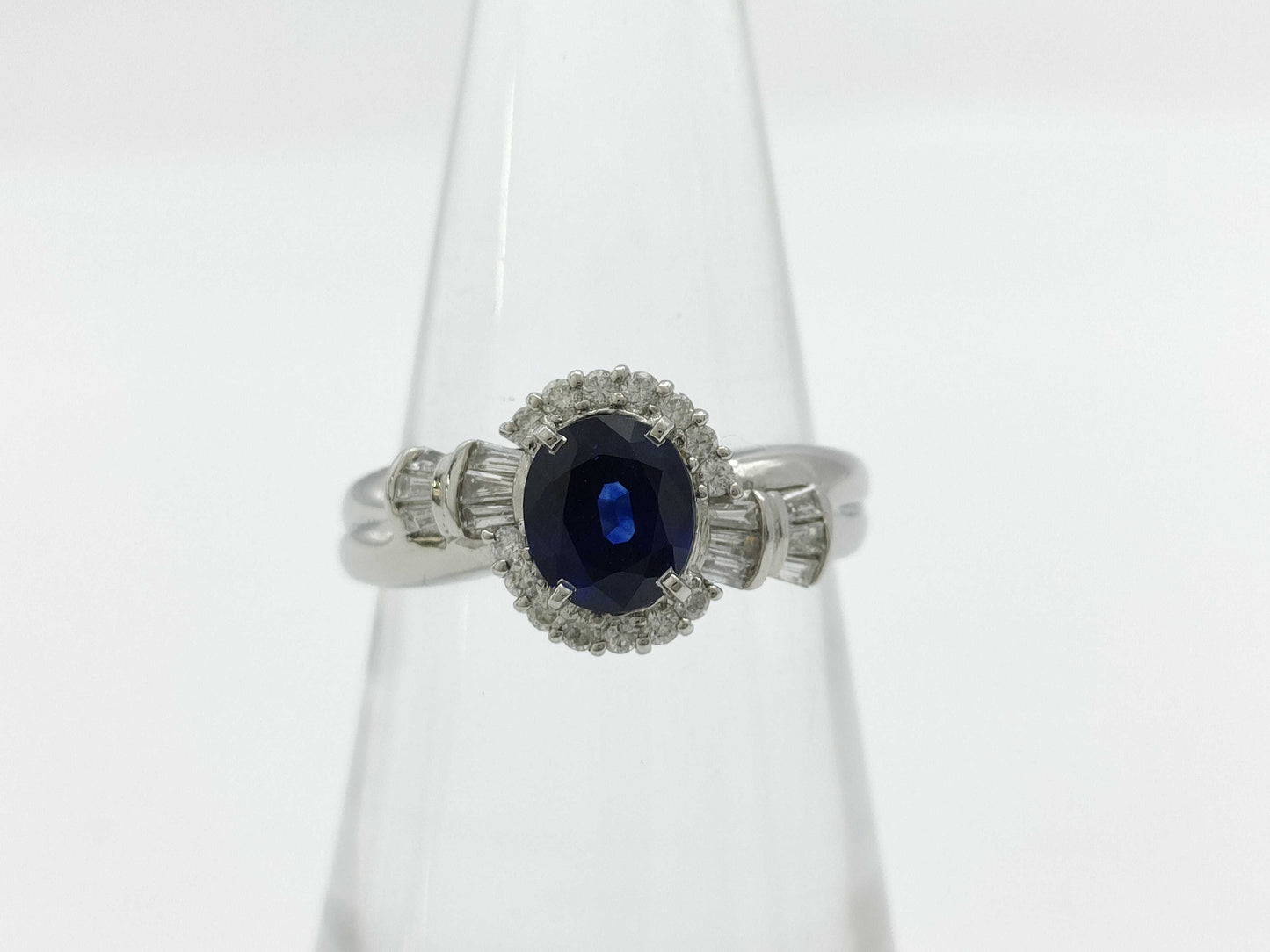 S1.209ct D0.32ct PT900 5.0g Ring
