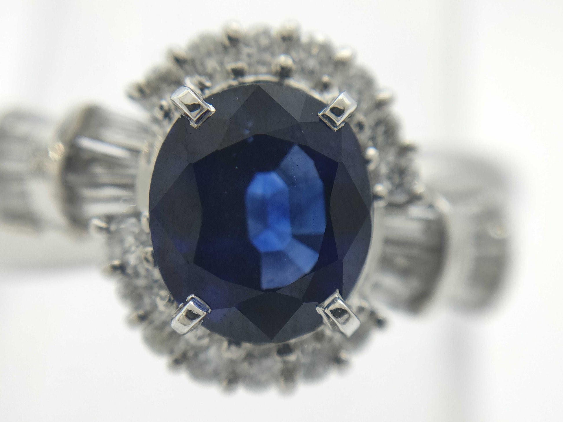 S1.209ct D0.32ct PT900 5.0g Ring