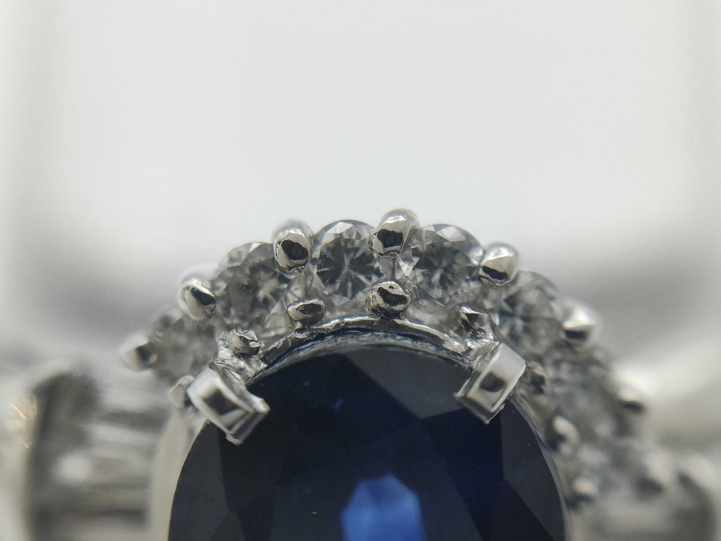 S1.209ct D0.32ct PT900 5.0g Ring