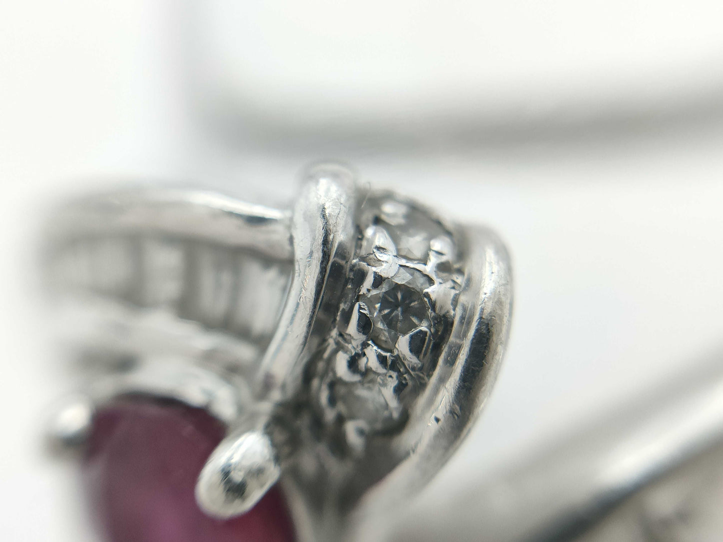 R0.57ct D0.41ct PT900 5.8g Ring