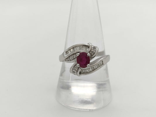R0.57ct D0.41ct PT900 5.8g Ring