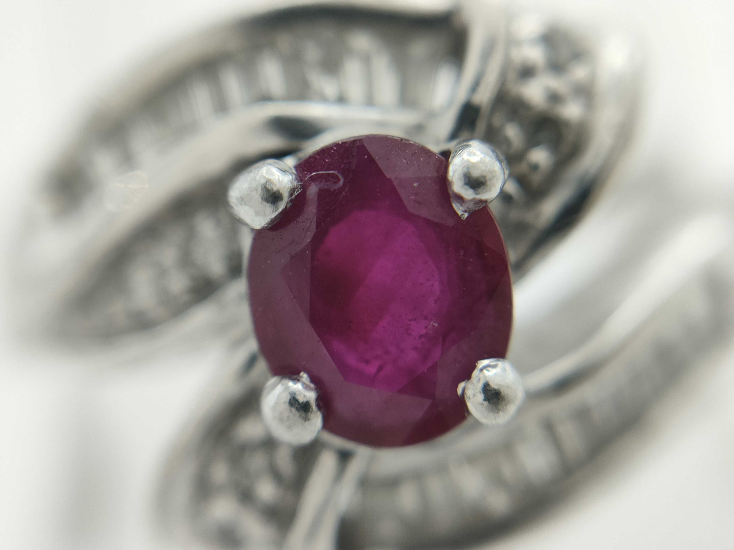R0.57ct D0.41ct PT900 5.8g Ring