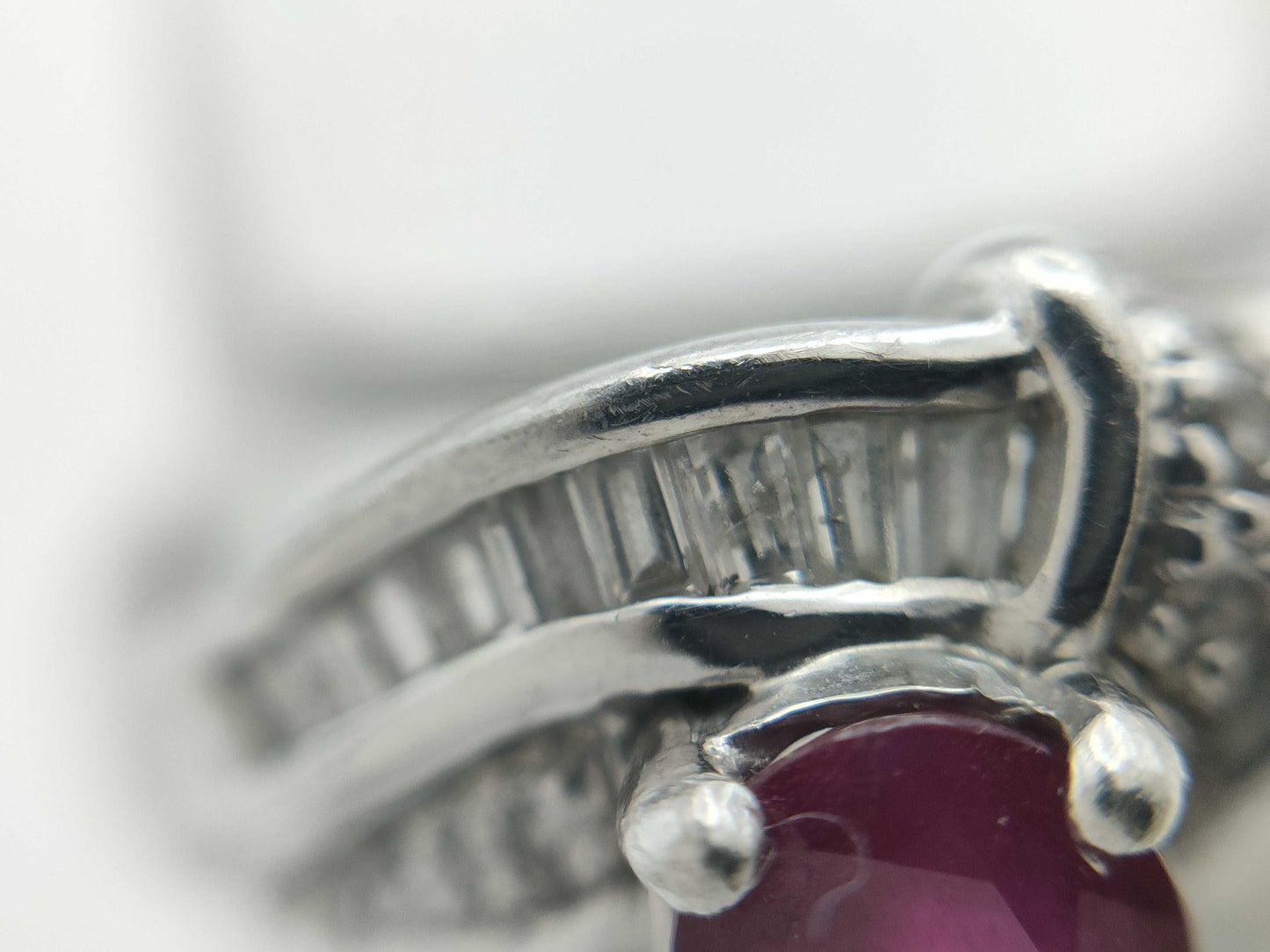 R0.57ct D0.41ct PT900 5.8g Ring