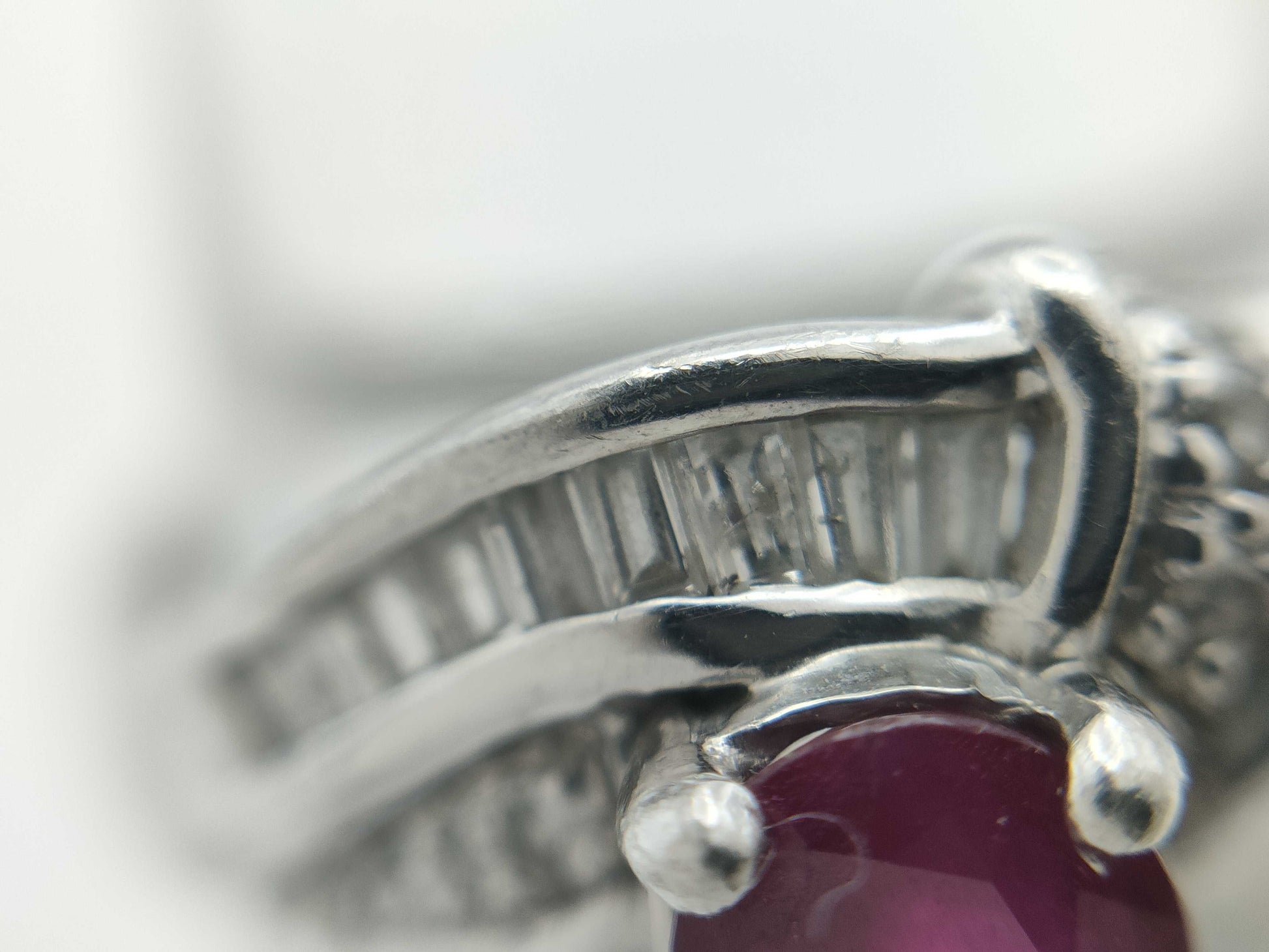 R0.57ct D0.41ct PT900 5.8g Ring