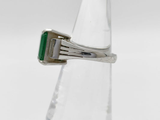 E1.91ct D0.37ct PT900 7.9g Ring