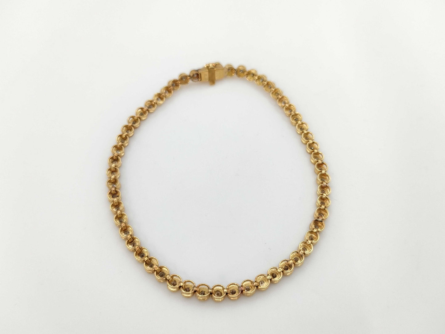 D1.00ct K18 7.0g Bracelet Bangle
