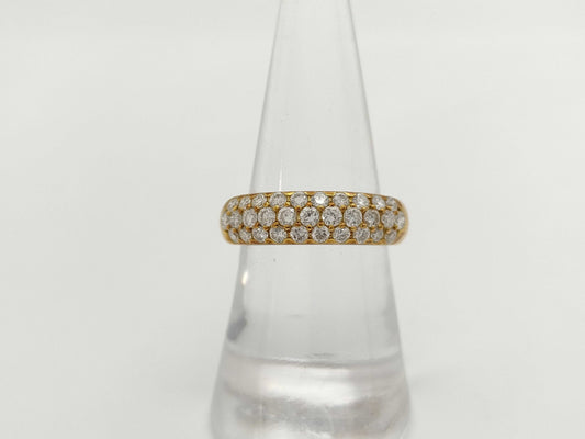Mitsukoshi D1.00ct K18 6.2g Ring