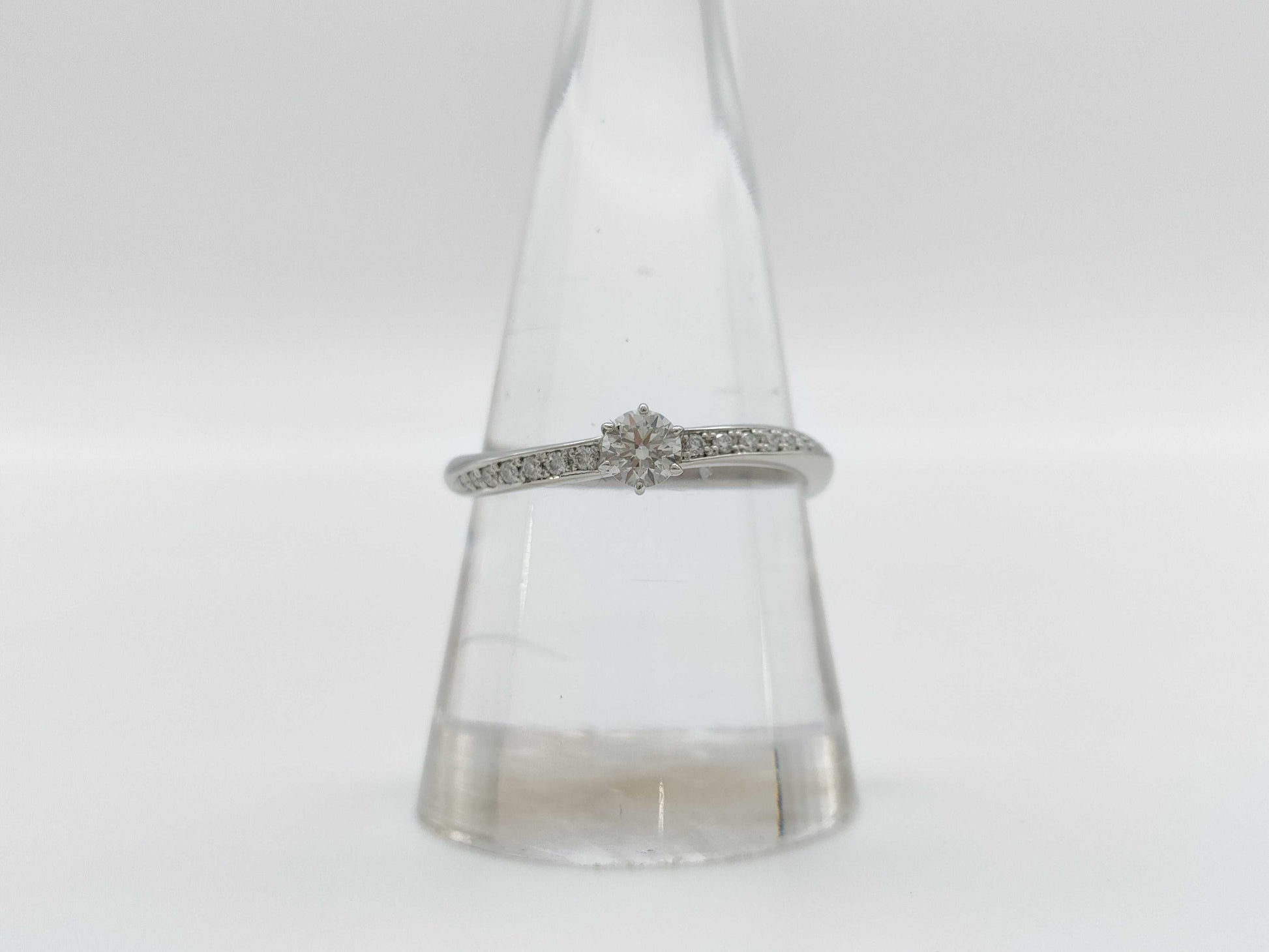 Disney D0.20ct FD0.08ct PT950 3.4g Ring