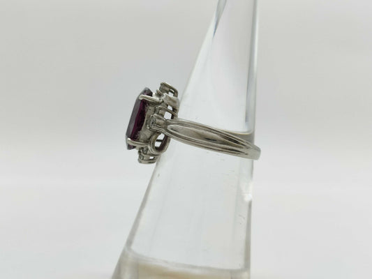 G4.79ct D0.22ct PT900 6.7g Ring