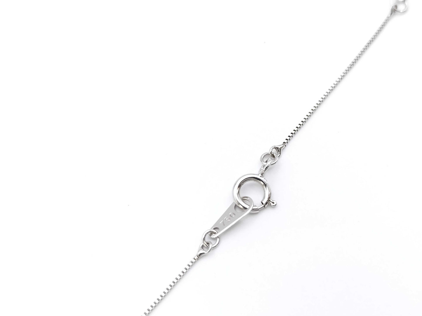 D0.25ct K18WG 1.7g Necklace