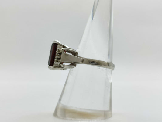 G7.30ct D0.11ct PT900 6.7g Ring