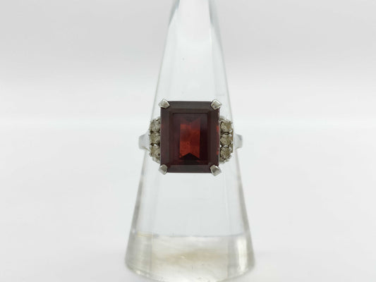 G7.30ct D0.11ct PT900 6.7g Ring