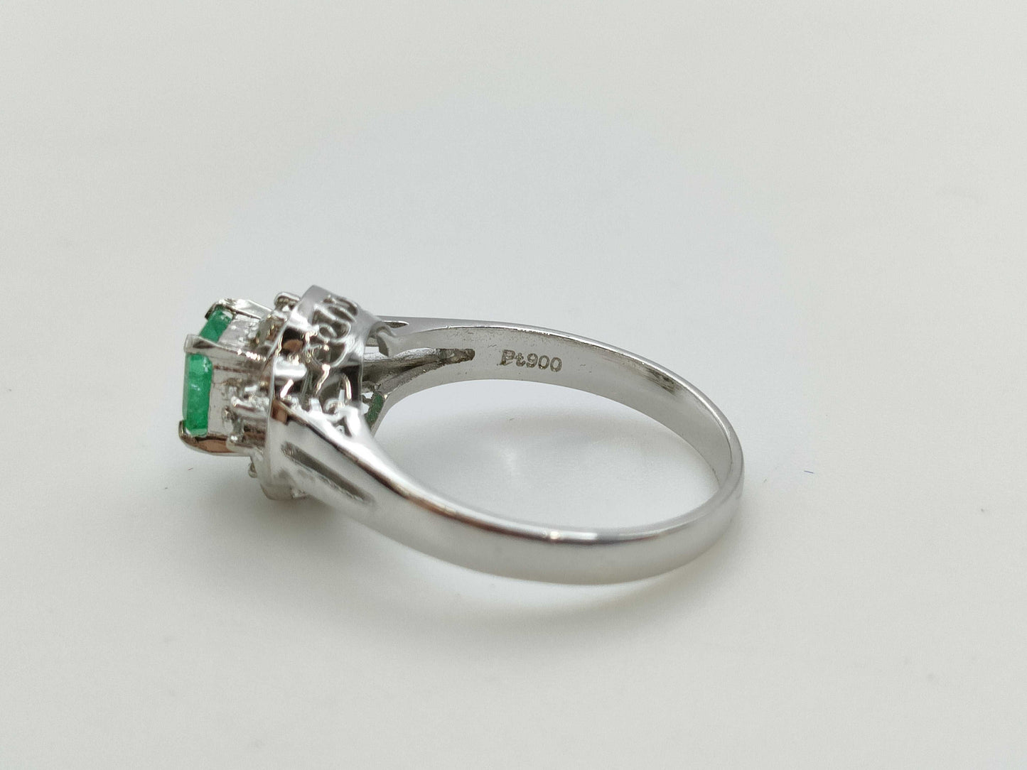 E0.51ct D0.10ct PT900 4.5g Ring