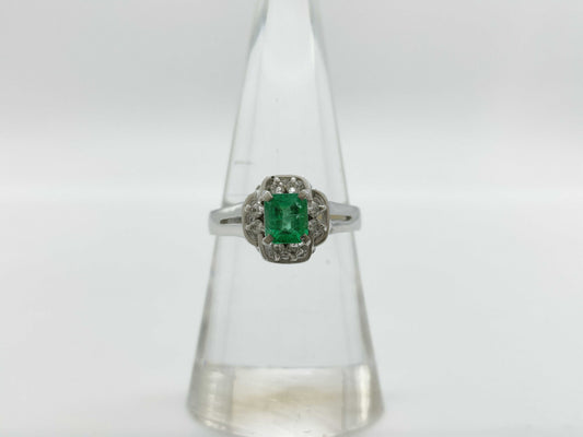 E0.51ct D0.10ct PT900 4.5g Ring