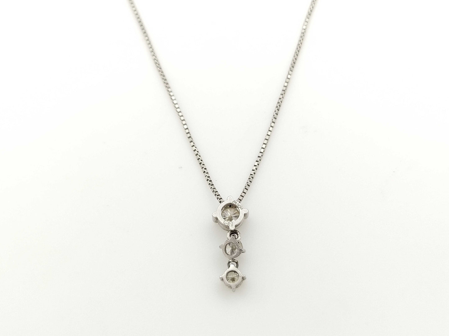 D0.51ct PT950/850 3.2g Necklace