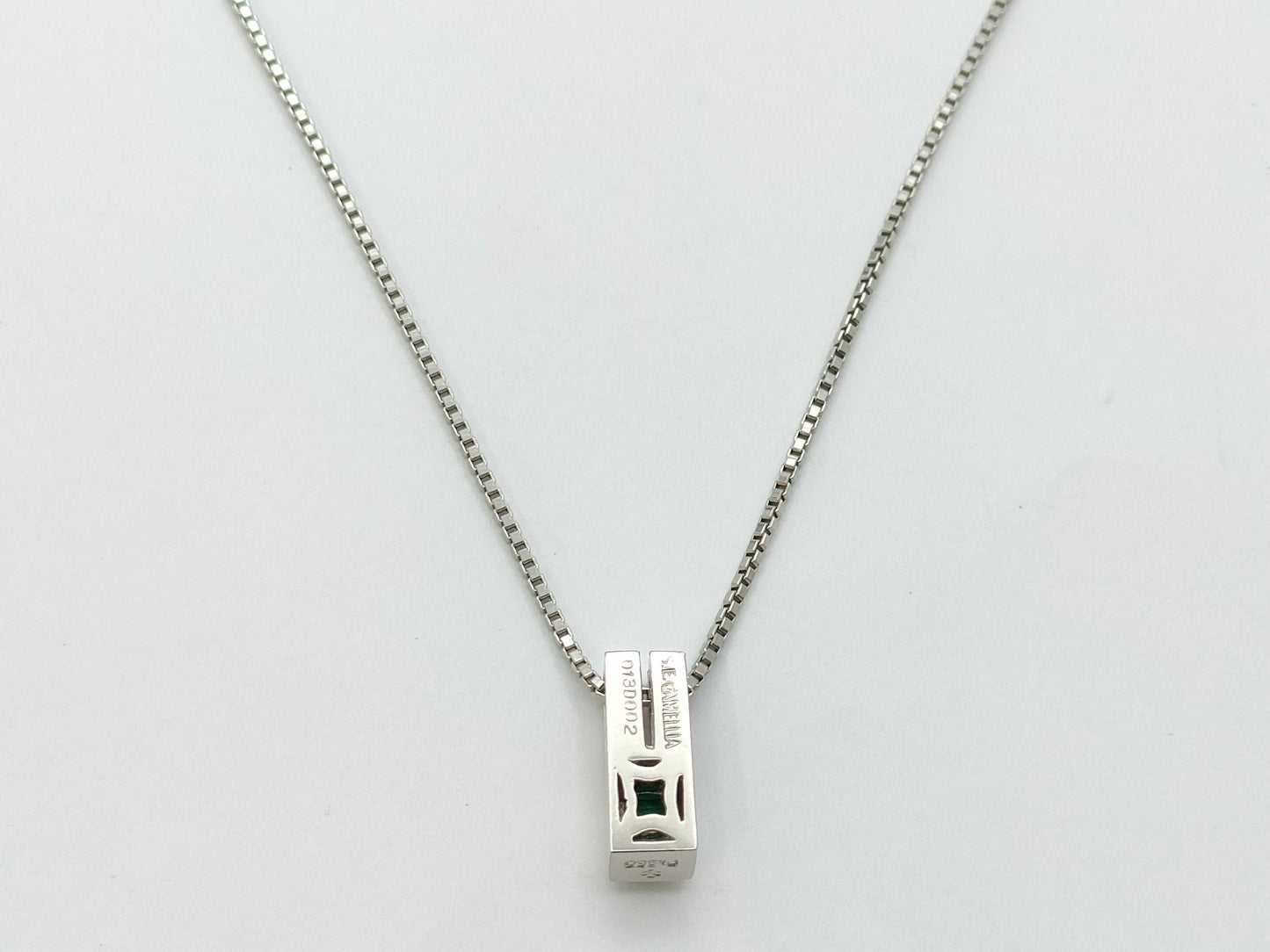 E0.13ct D0.02ct PT850 6.5g Necklace