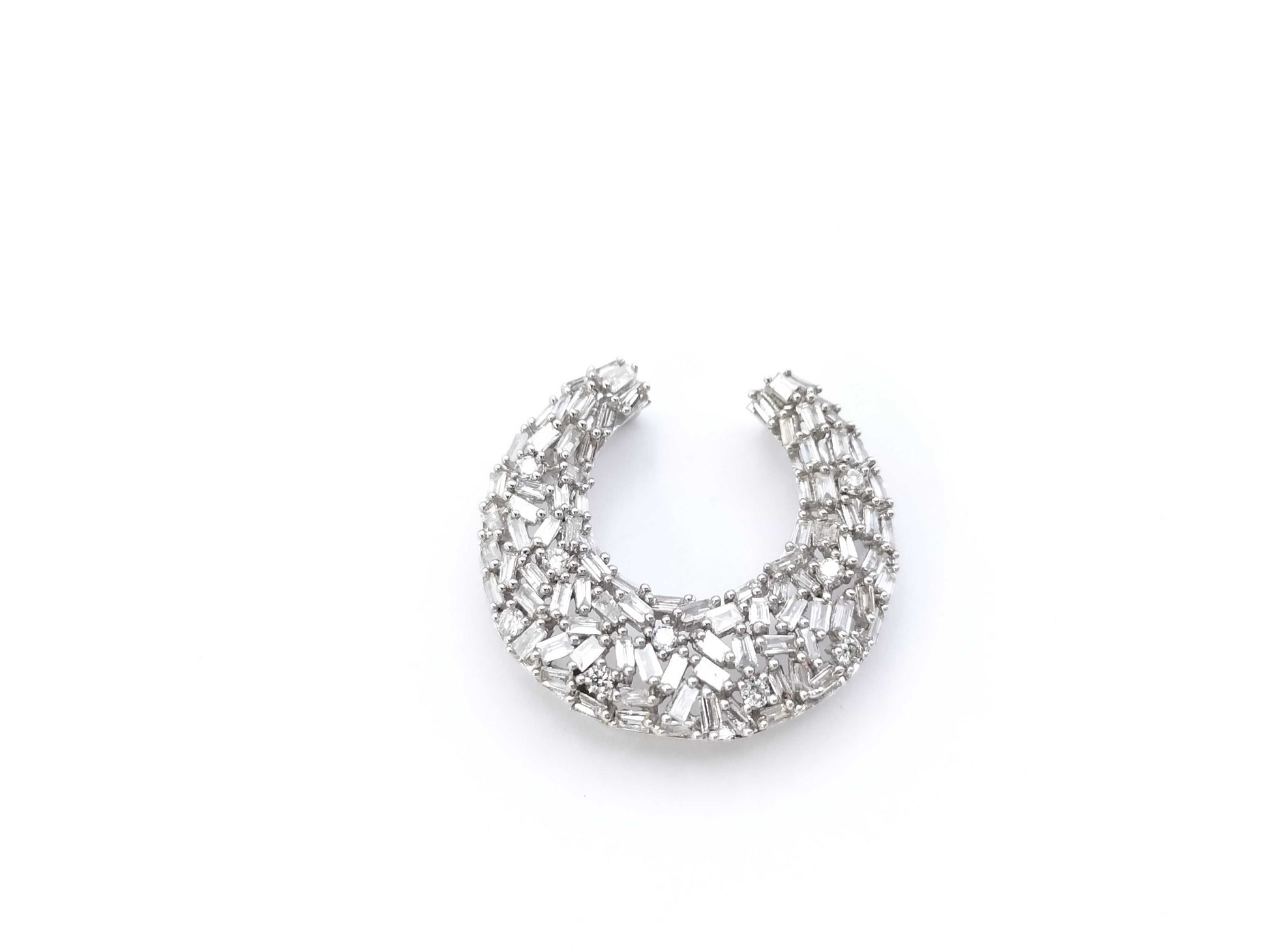 D0.50ct K18WG 1.6g Pendant Top