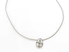 D0.51ct 750/PT900 7.4g Necklace