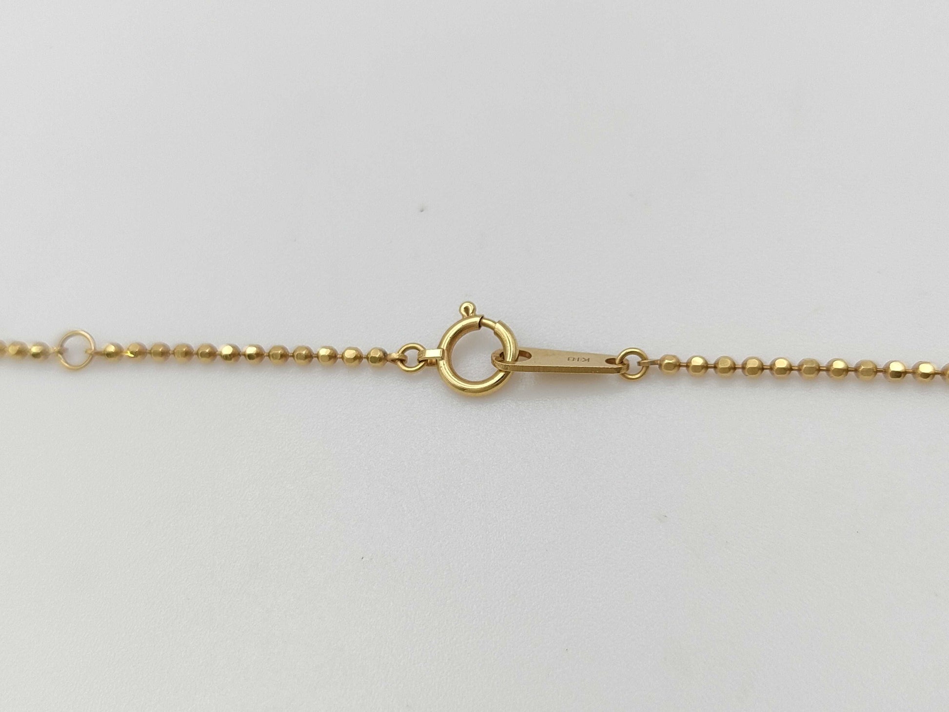 D1.10ct K18 5.6g Necklace