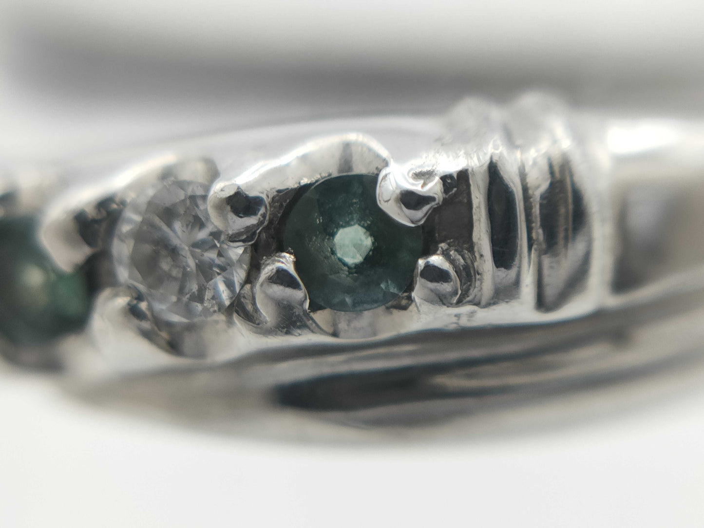 Alexandrite Diamond PT900 3.5g Ring