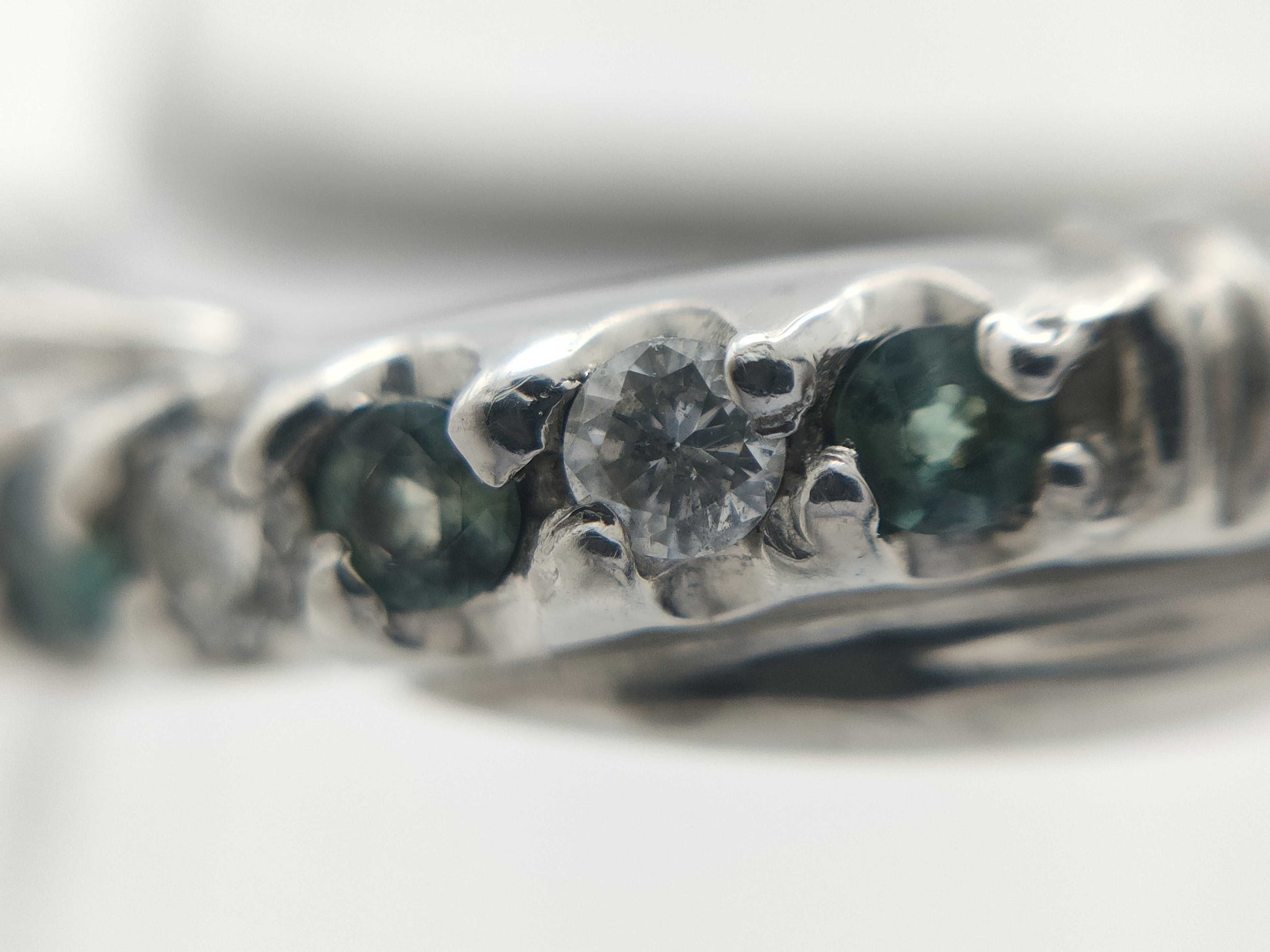 Alexandrite Diamond PT900 3.5g Ring