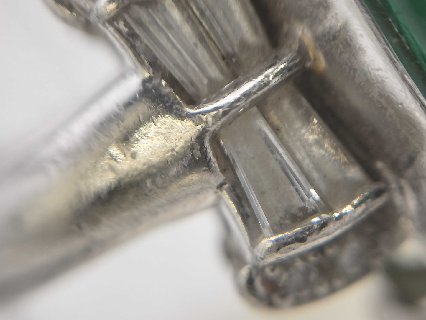 T8.79ct D0.50ct PT900 11.7g Ring