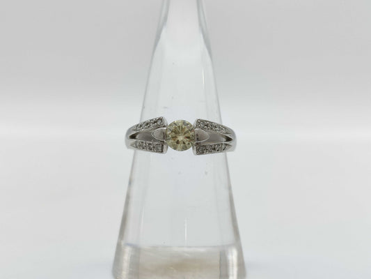 D0.40ct FD0.06ct PT900 6.5g Ring