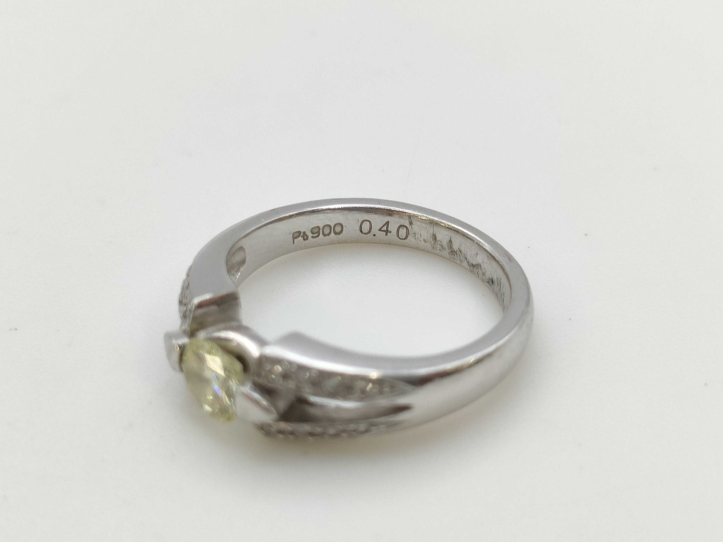 D0.40ct FD0.06ct PT900 6.5g Ring