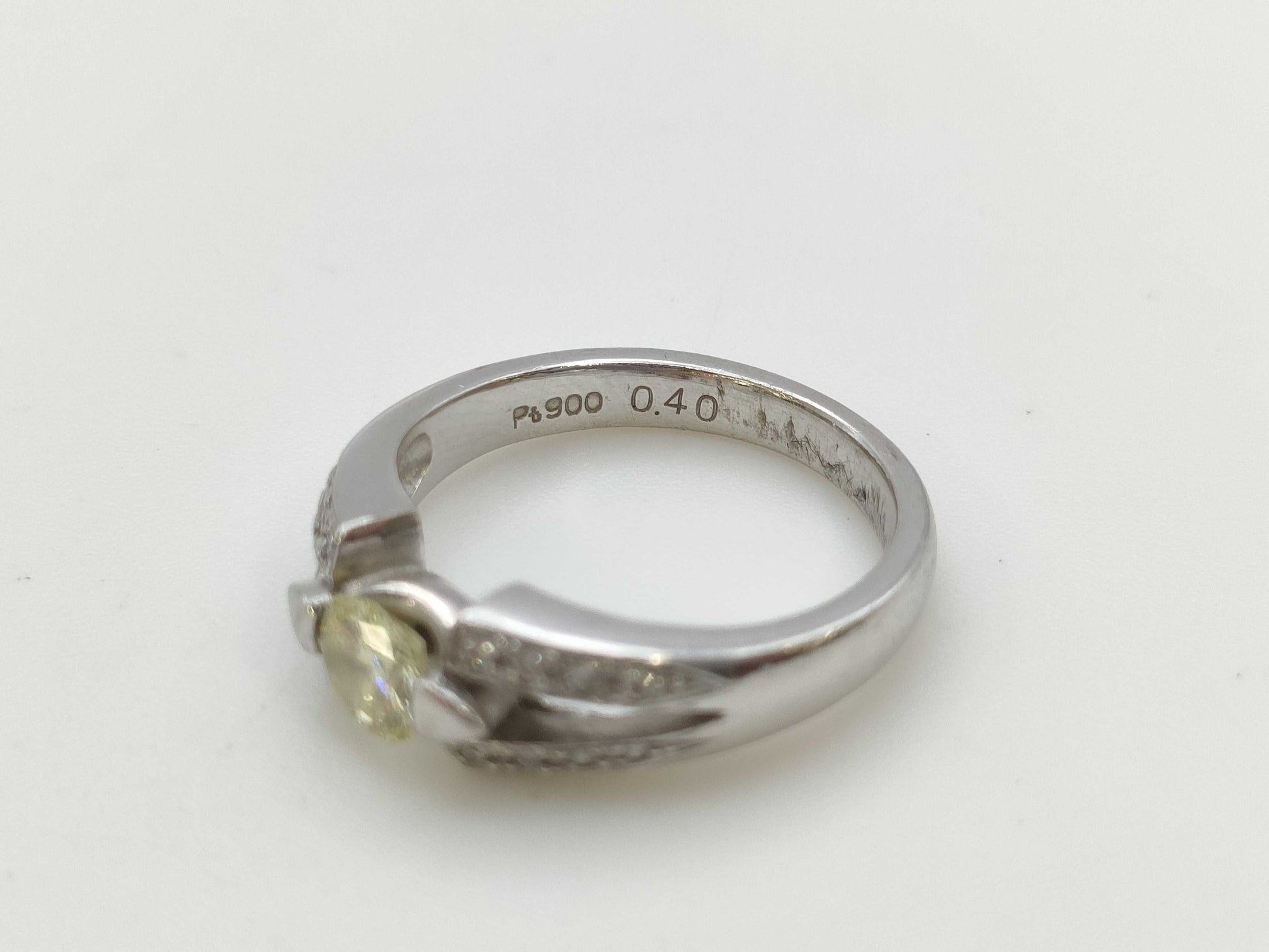 D0.40ct FD0.06ct PT900 6.5g Ring