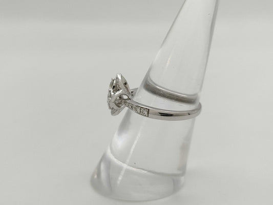 Diamond K18 3.2g Ring
