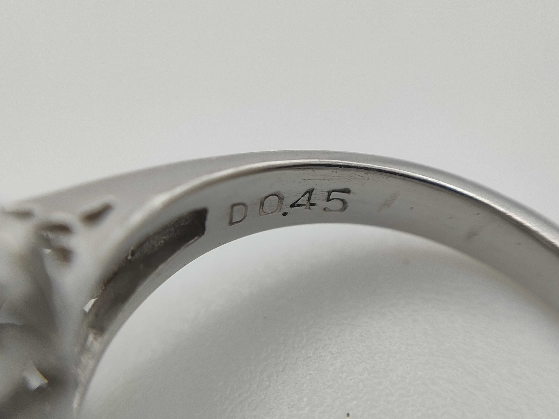 Pearl diameter approx. 9.2mm D0.45ct PT850 7.4g ring