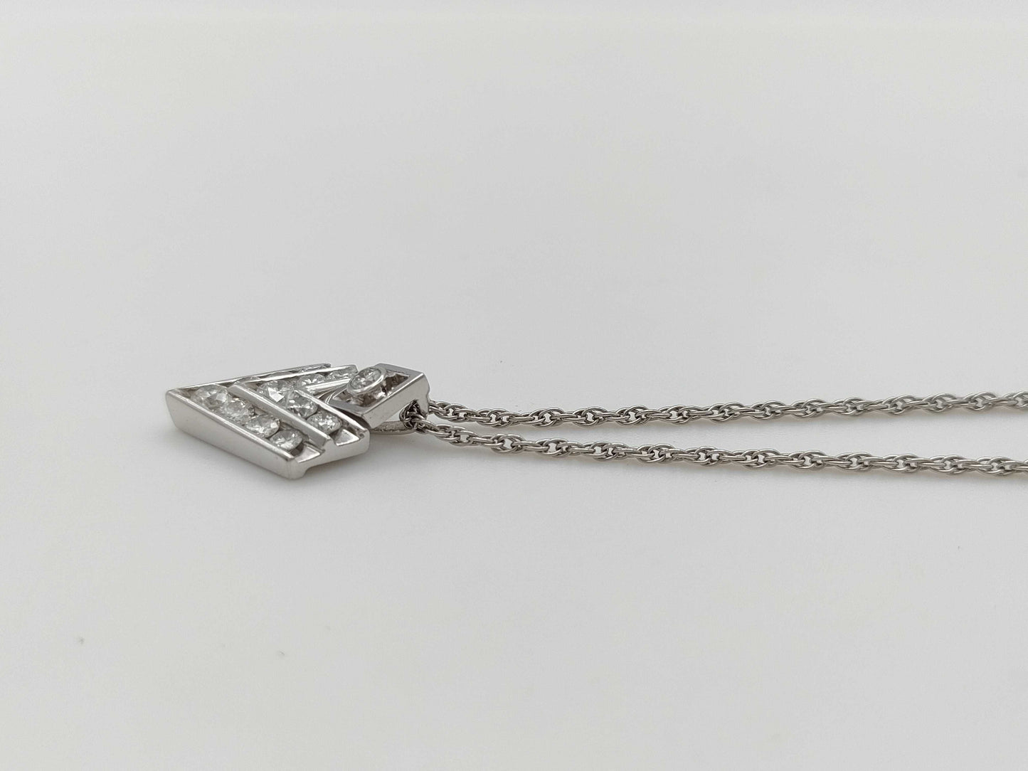 D1.00ct PT900/PT850 7.7g Necklace