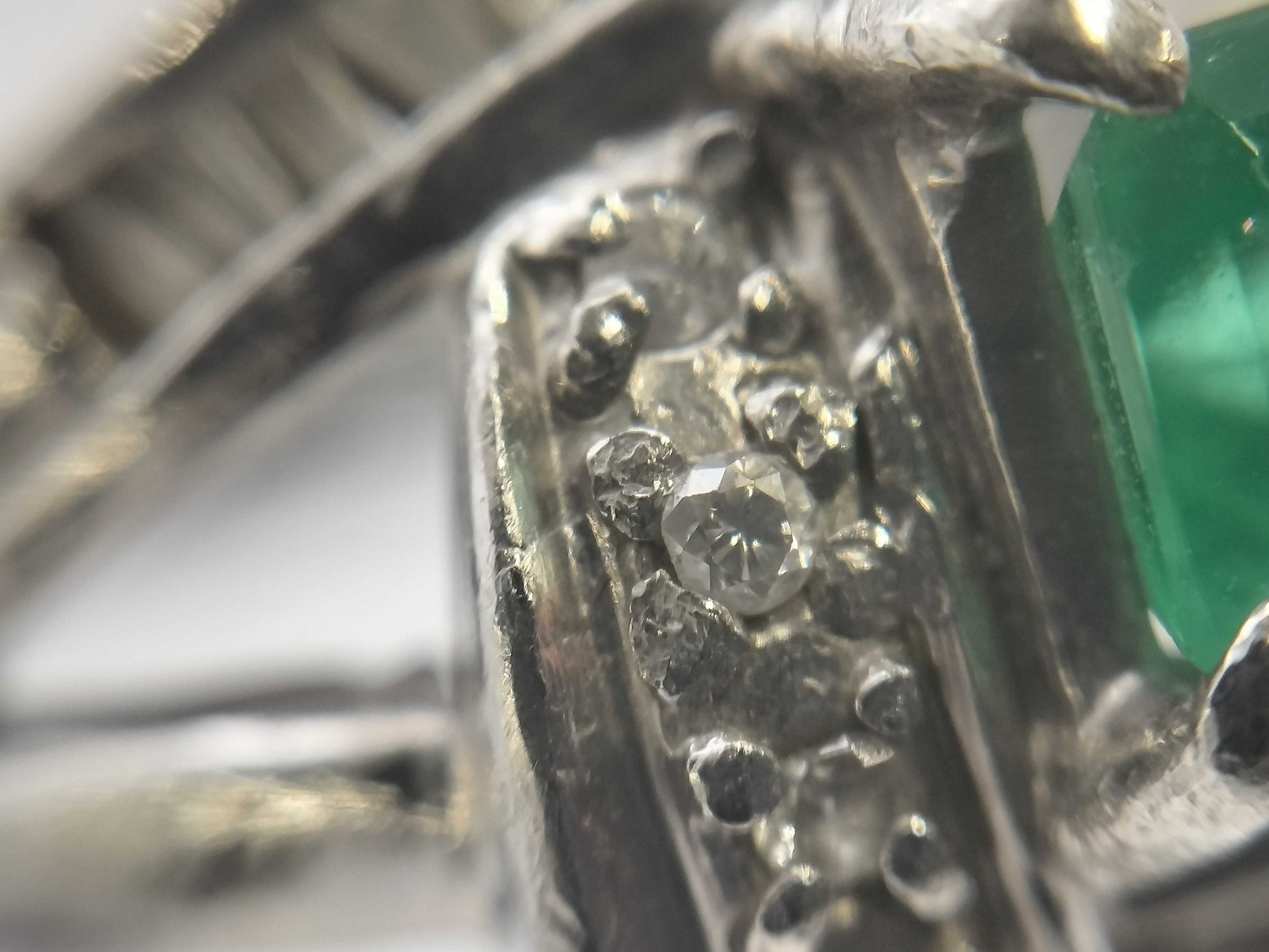 E0.53ct D0.42ct PT900 8.5g Ring