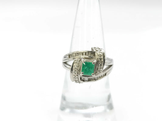 E0.53ct D0.42ct PT900 8.5g Ring