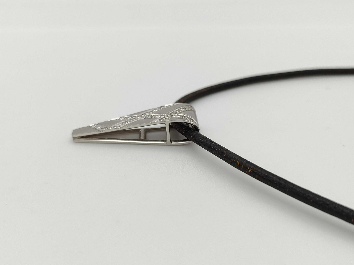 D0.50ct PT900/K18WG 9.0g Necklace