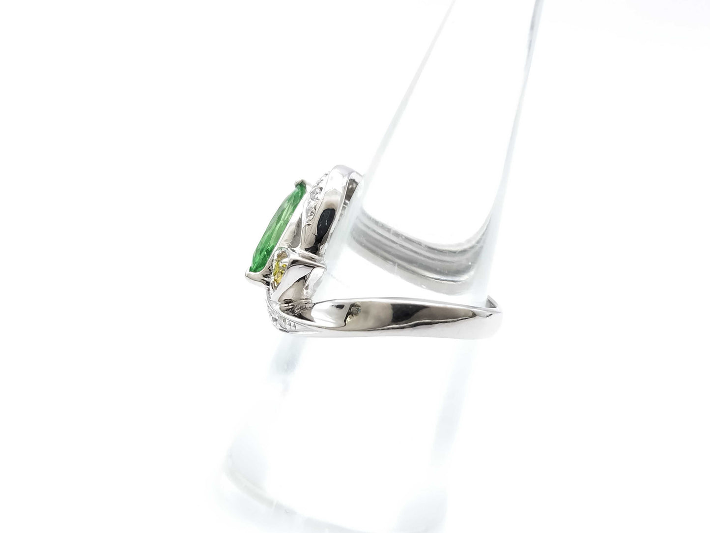 G0.76ct D0.08/0.12ct PT900 7.3g Ring