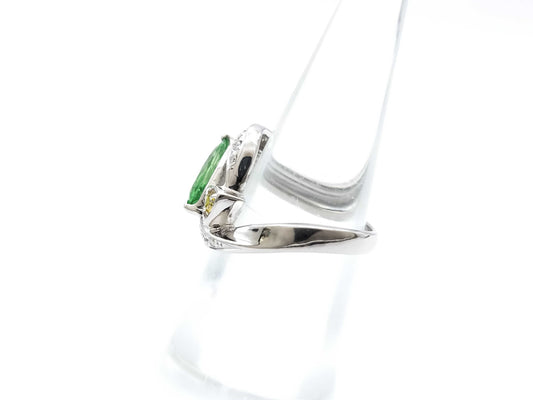 G0.76ct D0.08/0.12ct PT900 7.3g Ring