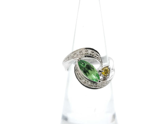 G0.76ct D0.08/0.12ct PT900 7.3g Ring