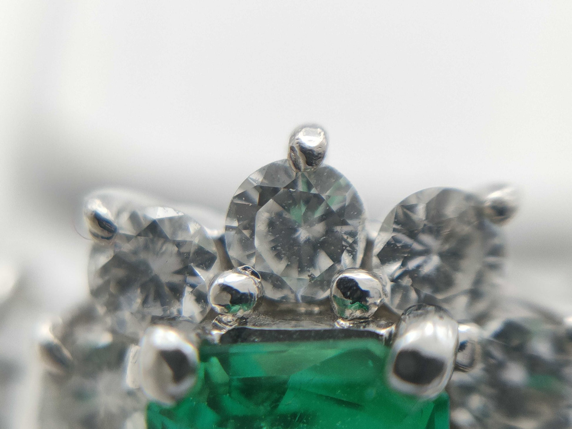 E0.41ct D0.52ct PT900 4.7g Ring