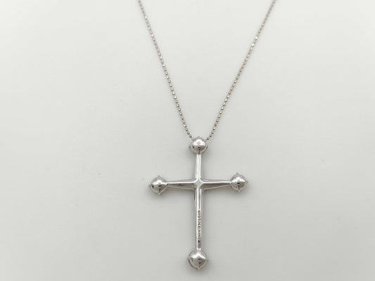 D0.40ct/1.61ct K18WG 5.6g Necklace