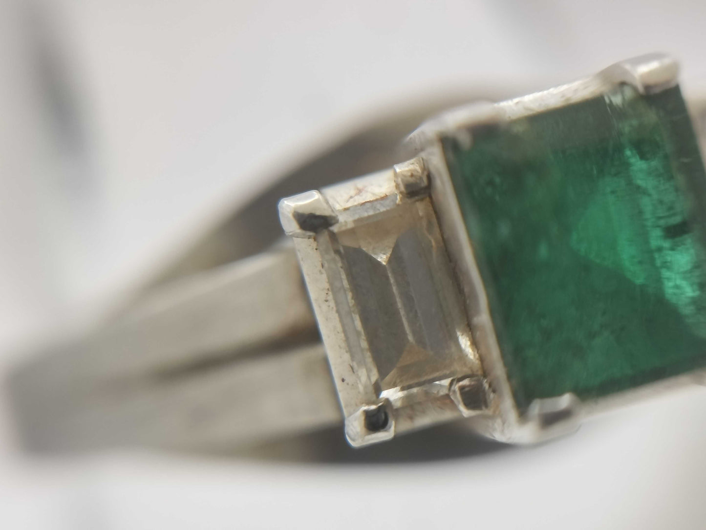 E0.30ct D0.17ct PT900 4.9g Ring