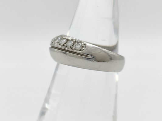 D0.35ct PT960 8.4g Ring