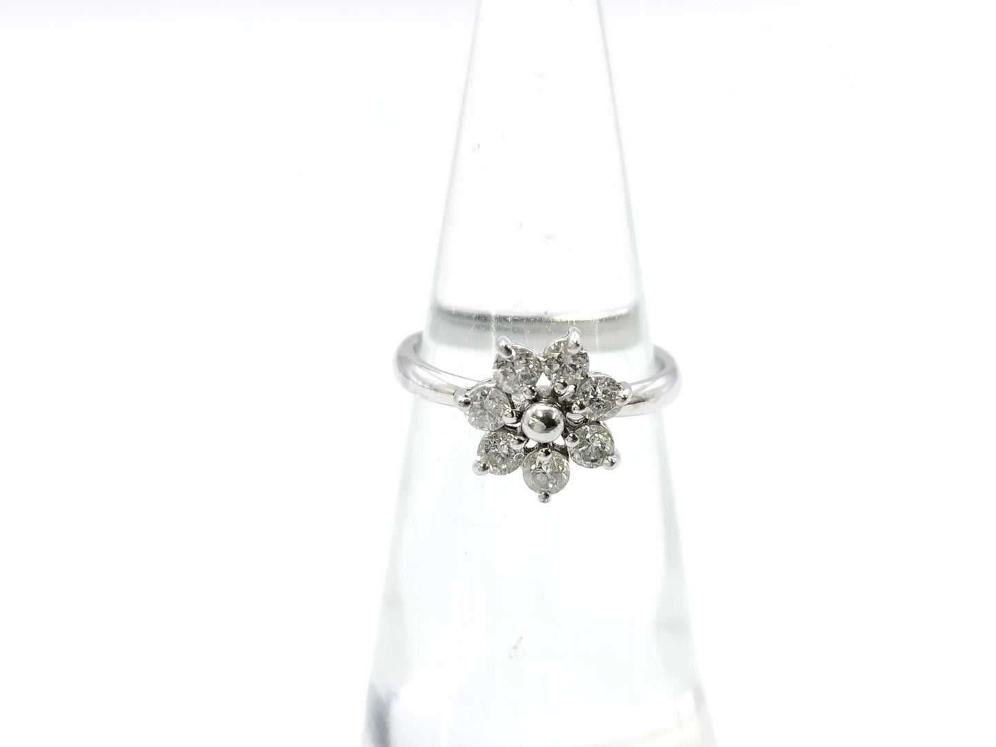 D0.50ct K18WG 2.9g Ring