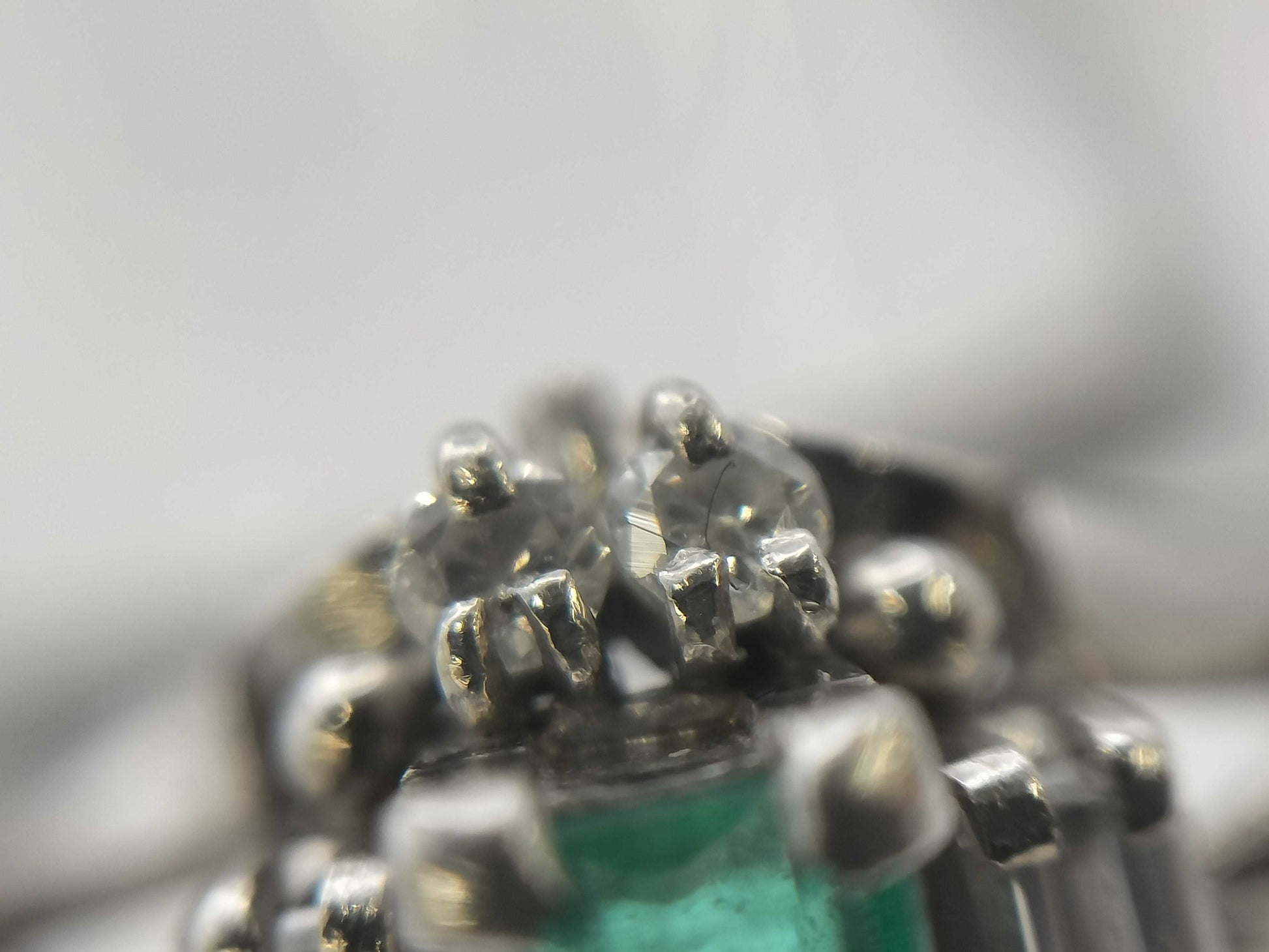 E0.27ct D0.13ct PT900 5.4g Ring