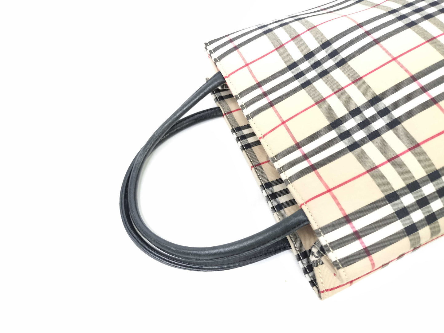BURBERRY Nova Check Tote Bag