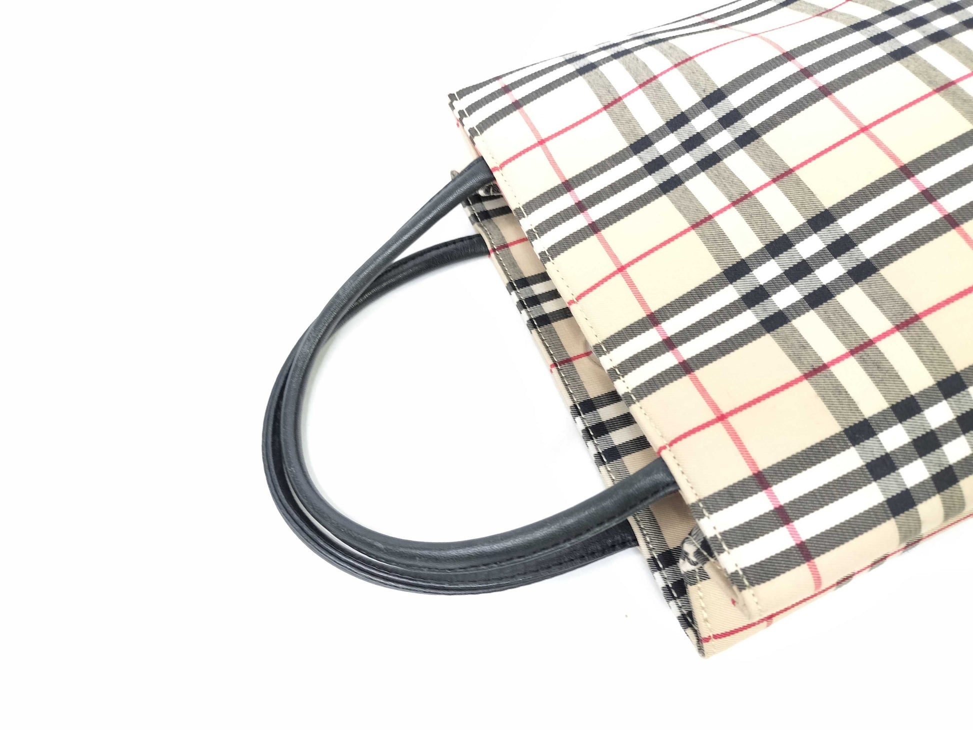 BURBERRY Nova Check Tote Bag