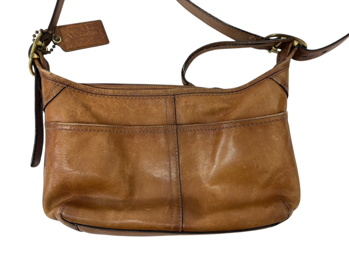 COACH Brown Leather Shoulder Bag Shoulder Bag