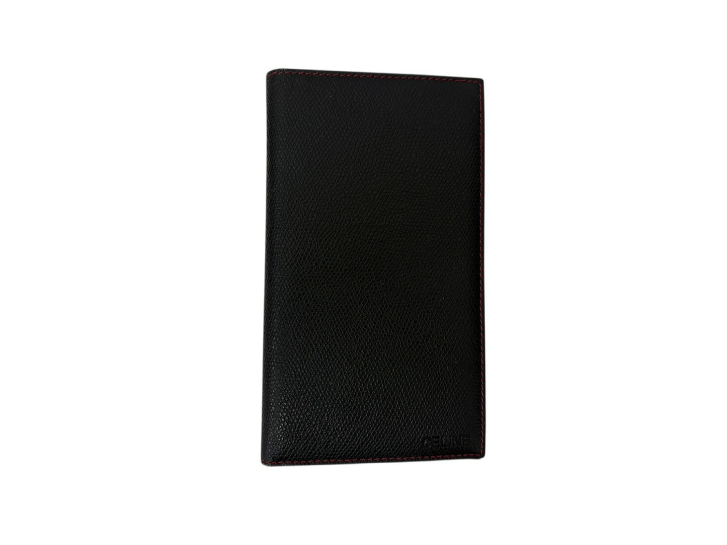 CELINE Black Leather Cover Notebook Cover