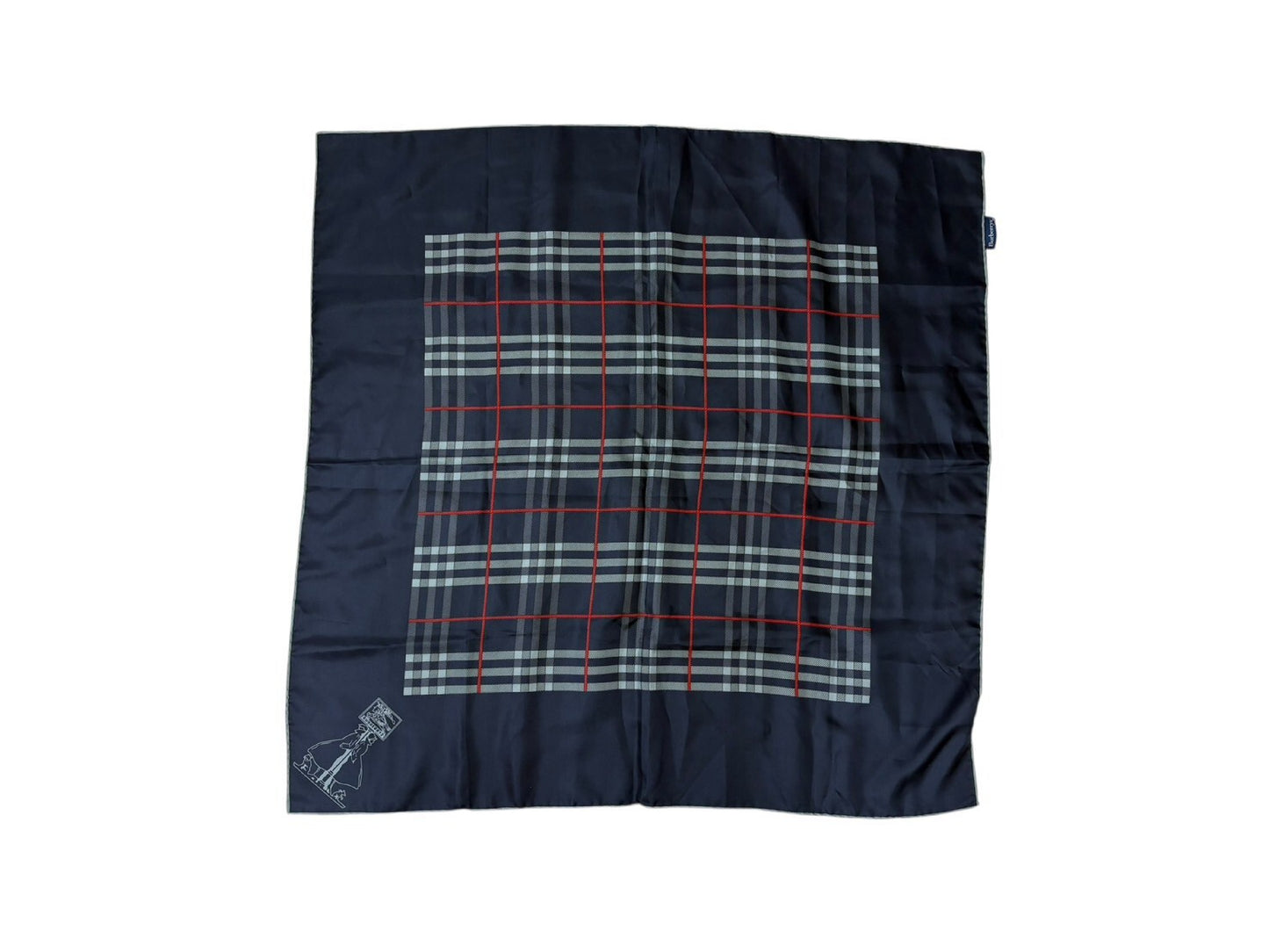 BURBERRY Navy Scarf Other Accessories